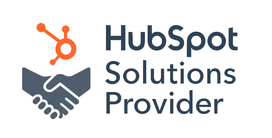 An image that represents that we are certified HubSpot Solutions Provider