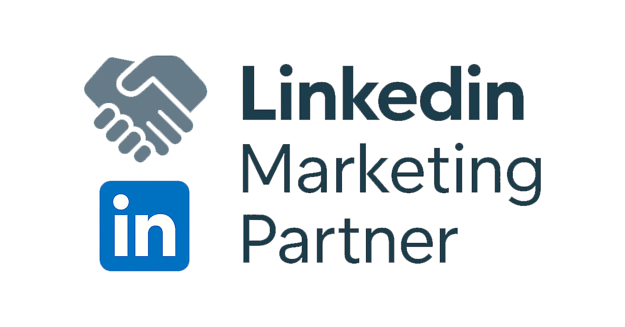 An image that represents that we are a LinkedIn Marketing Partner